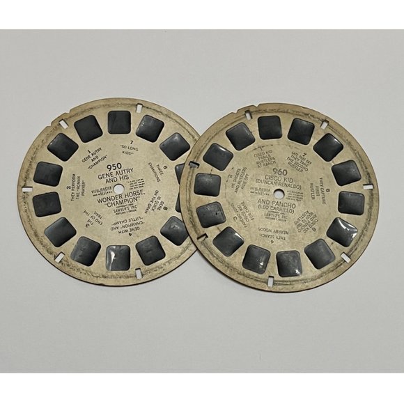 2 Vintage Sawyer's View-Master Reels | NEW YORK CITY & LONDON - Picture 1 of 3